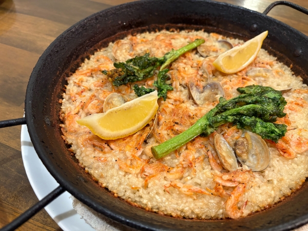 桜海老のパエリア